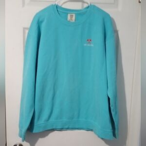 Comfort Colors Turquoise Crewneck Sweater